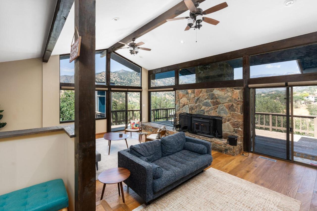Вилла Mountain View, Hot Tub, Open Kitchen, 10M To Sequoia Три-Риверс Экстерьер фото